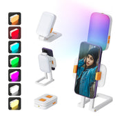 Mini RGB Fill Light Portable Phone Holder